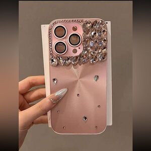 Luxe Pink Diamond iPhone 16 Pro Max Case